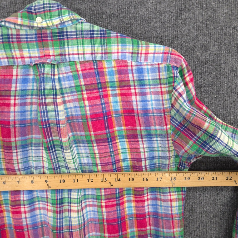 Ralph Lauren Multicolor Plaid Button-Down Shirt - Picture 4 of 7